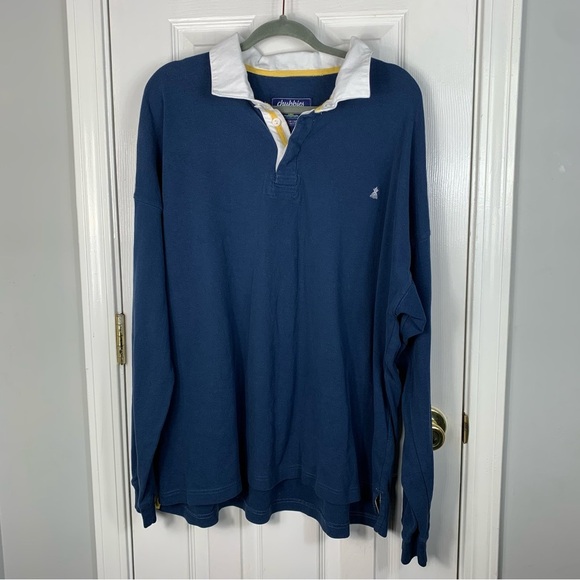 💛Chubbies Men XXL The Do Me A Solid Rugby-Inspired Shirt - Picture 1 of 5